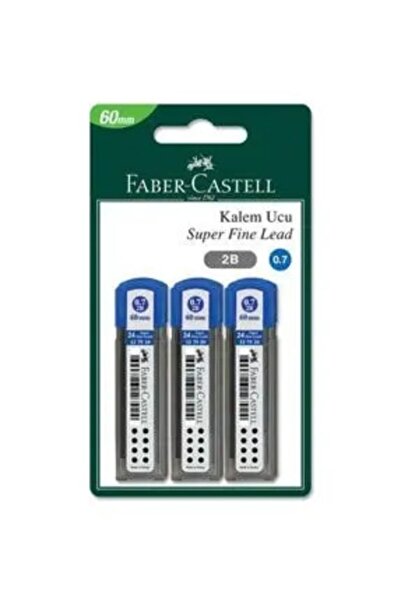 Faber Castell 2b - 0.7 Numara 6'lı Uç Seti