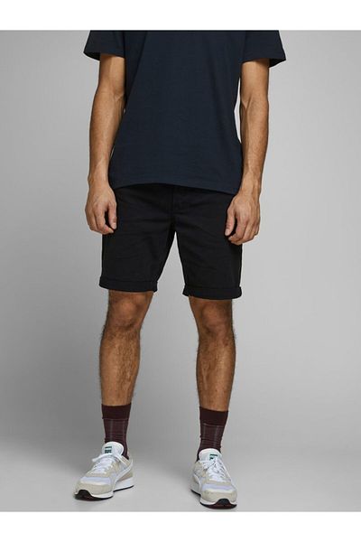 Jack & Jones Jack Jones Rick Original Μαύρο Ανδρικό Σορτς Βερμούδας 12165892