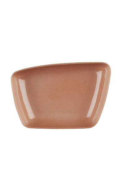 Kütahya Porselen Harp 20X13 cm Pit Plate Red