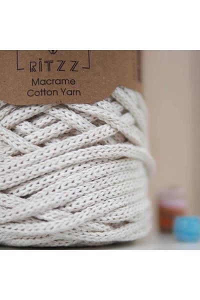 Ritzz Κρέμα βαμβακερό Macrame Xl 007