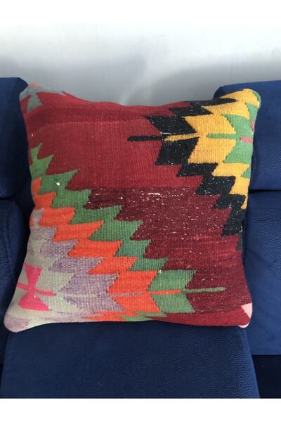 El Dokuması,otantik Anadolu Kilim Kırlent Kılıfı
