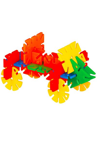 DEDE Floral Pattern Puzzle Lego - 200 Pieces, Special Storage, 03147