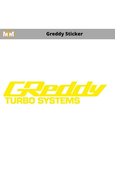 AVMmarketim Autocolant Greddy Auto 15 Cm