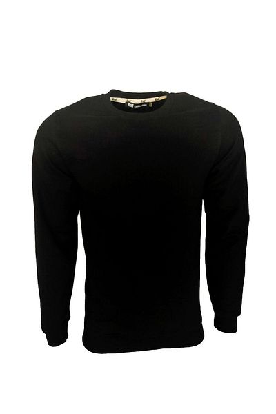 Raf Coll Hanorac negru de bază unisex