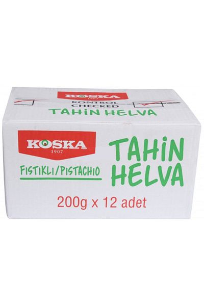 Koska 200Gr Halva - Box of 12 Pistachios