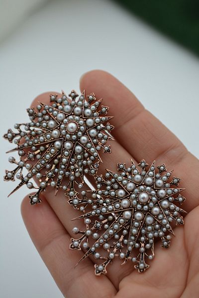 Stoneage Special Design Pearl Earrings
