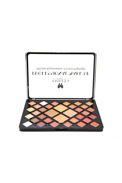 Estella 30-Piece Eyeshadow & 4-Piece Brightening Palette