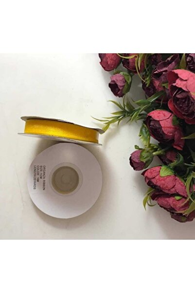 Nazar 1 см 25 метрів Кавун Жовта органза Стрічка Дитячий магніт Прикраса, Вес...