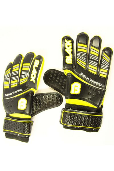 Povit Black Salton Goalkeeper Gloves 6-7-8-9-10 No