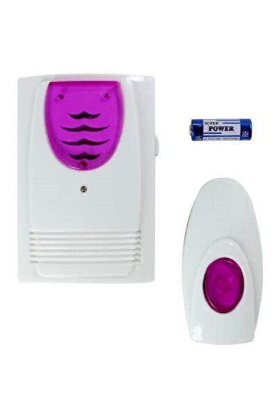 epazzar Melodili Pilli Kablosuz Kapı Zili 100 m