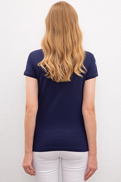 U.S. Polo Assn. Γυναικείο μπλουζάκι Navy Blue