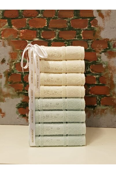 Özdilek Camellia Рушник 8 шт. Крем М'ята