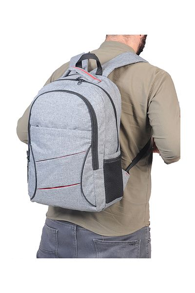 Strong Bag Δυνατό Tablet Daily Backpack με θήκη φορητού υπολογιστή, σχολική τσάντα Str02