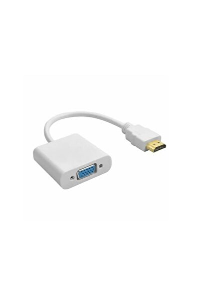 Retro Hdmi To Vga Kablo Çevirici Dönüştürücü