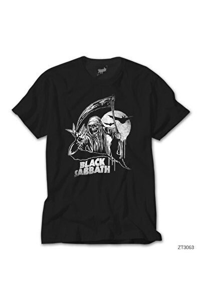 Z zepplin Tricou Black Sabbath In Dark Black