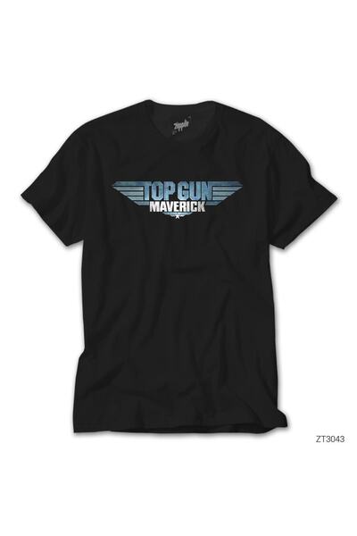Z zepplin Tricou negru Top Gun Maverick
