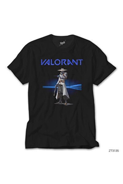 Zepplin Giyim Μπλουζάκι Valorant Cypher Μαύρο
