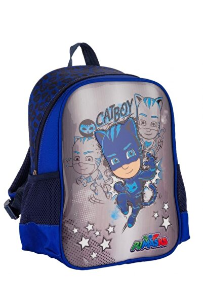 PJMASKS Çocuk Mavi Baskılı Okul Çantası