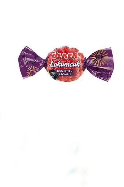 Ülker 1 kg Soft Flavored Turkish Delight Blackberry Confectionery
