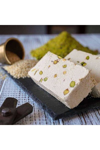 Yeni Uğur Tahini Halva with Pistachios (Block) 3 kg