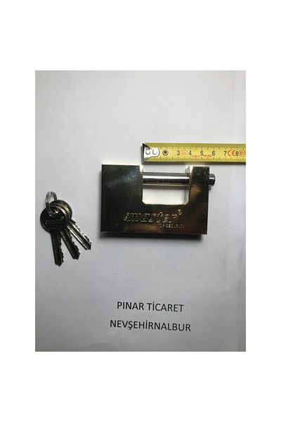 Master 90 Mm Side Shaft Padlock (non-breaking lock)