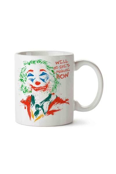 ART HEDİYE كوب مطبوع على الجانبين من Joker One s Laughing Now