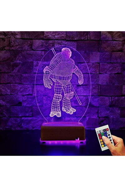 Vipyol Ninja Kaplumbağa Tasarım 3d Led Lamba 16 Renkli Gece Lambası