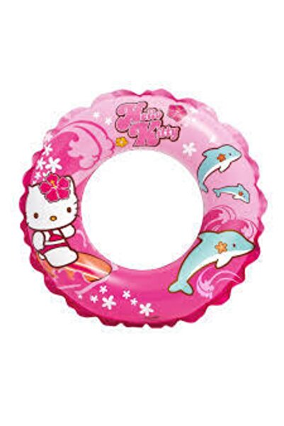 Genel Markalar Sevimli Hello Kitty 51 cm Simit Oyuncak, Renkli ve Eğlenceli H...