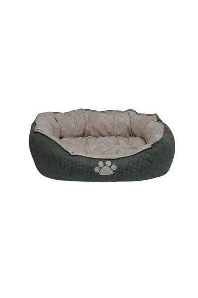 Patili Evler Small and Medium Breed Dog Bed 55x65 Cm - Non-Deformable with Scratching - Bone Padded