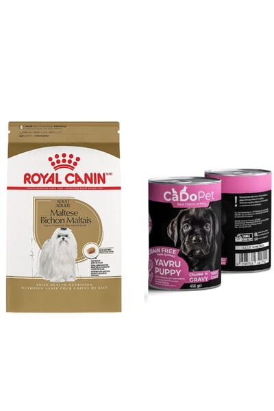 Royal Canin Maltese Köpek Maması 1,5 Kg + Yavru Köpek Konservesi 415 Gr (original)