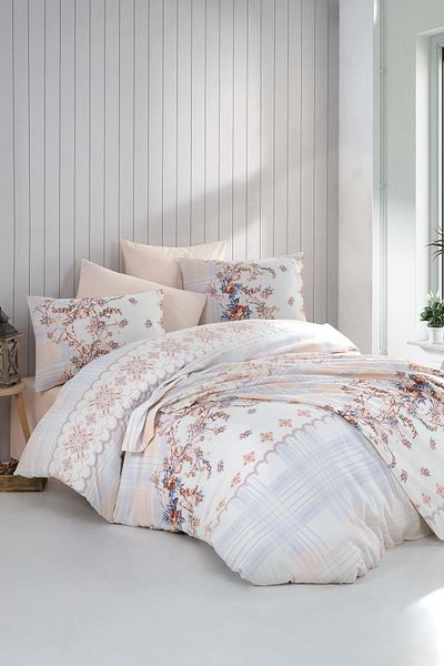 Cotton Life Σετ Πικέ Sienna Beige Διπλό