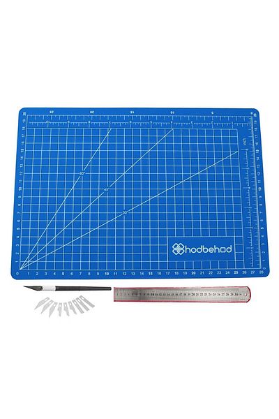 hodbehod A3 45x30cm Blue Hobby Cutting Mat Double Sided Cutting Mat Set