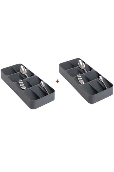 NRC Yer Tasarruflu 9 Bölmeli Füme Kaşıklık 2 Adet
