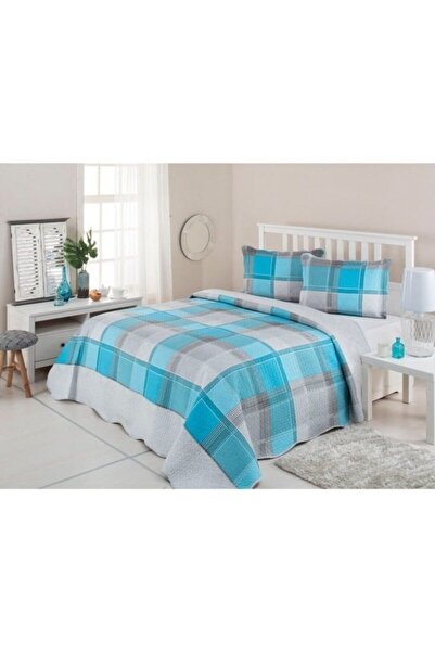 Özdilek Mavi Tek Kişilik Yatak Örtü Seti Roxin