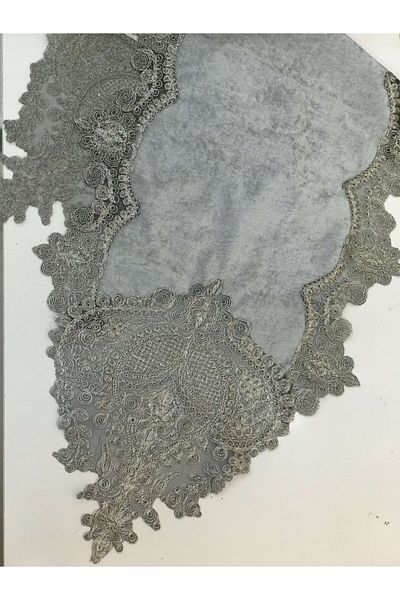 Bilgin's Gray Velvet 5 Piece Living Room Set