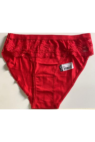 Tutku Bikini pentru damă, 100% bumbac, roșu Meri Shop