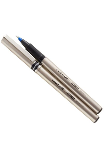UNİ-BALL قلم حبر جاف Ub-177 فاخر بسن كروي 0.7 مم أزرق (صندوق 12 لتر)