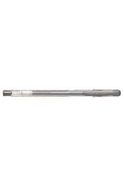 UNİ-BALL Um-100 Roller Pen Signo Fine Gel Ball Nib 0.8 Mm Silver (12 Pieces Box)