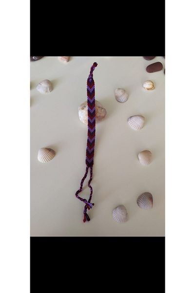 Vera Unisex V Pattern Stretchy Texture Hand Knitted Bracelet S8006