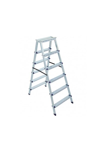 Genel Markalar Merdiven Rita Çift Taraflı Galvanizli 0,60 Mm 6+6 Basamaklı
