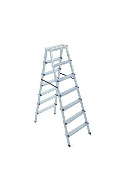 Genel Markalar Merdiven Rita Çift Taraflı Galvanizli 0,60 Mm 7+7 Basamaklı
