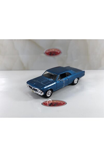 Maisto الأزرق 1966 شيفروليه شيفيل Ss 396 1:24 مقياس