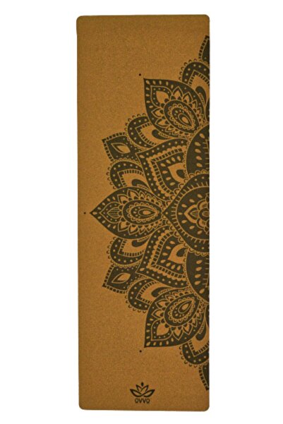 ovvo yoga Naturel Cork Profesyonel Mantar Yoga Matı