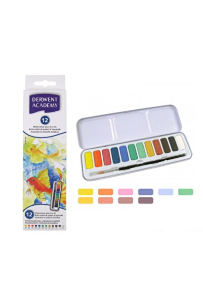 Derwent Academia Suluboya 12 Li