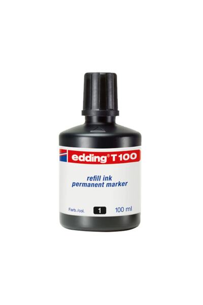 Edding قلم تحديد الحبر الدائم 100 مل أسود T100