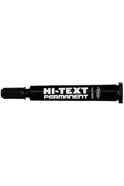 Noki Hitext Marker Pen Cut Point Black 12 Pieces 830-pcs (1 Pack 12 Pieces)