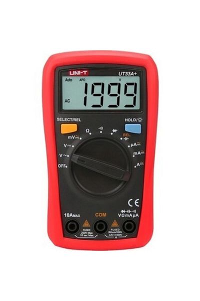Unit Uni-T Ut 33A+ 600V Ut33+ Series Digital Multimeter Measurement Tool Ut33A+ Ut-33A+
