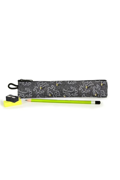 No Muffin For You 100% Woven Fabric Small Pen Holder - Pencil Case (4cm X 19 Cm)
