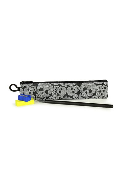 No Muffin For You 100% Woven Fabric Small Pen Holder - Pencil Case (4cm X 19 Cm)
