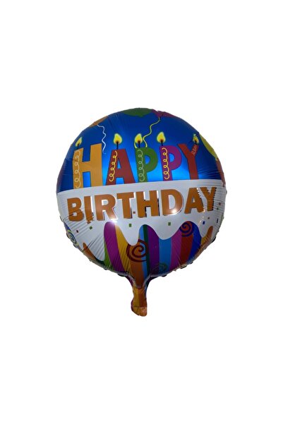 Niyet Happy Bhirtday Figürlü Folyo Balon - 5 Adet - 18 Inç